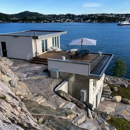 With Pier And Rooftop By Kragero Holiday home *